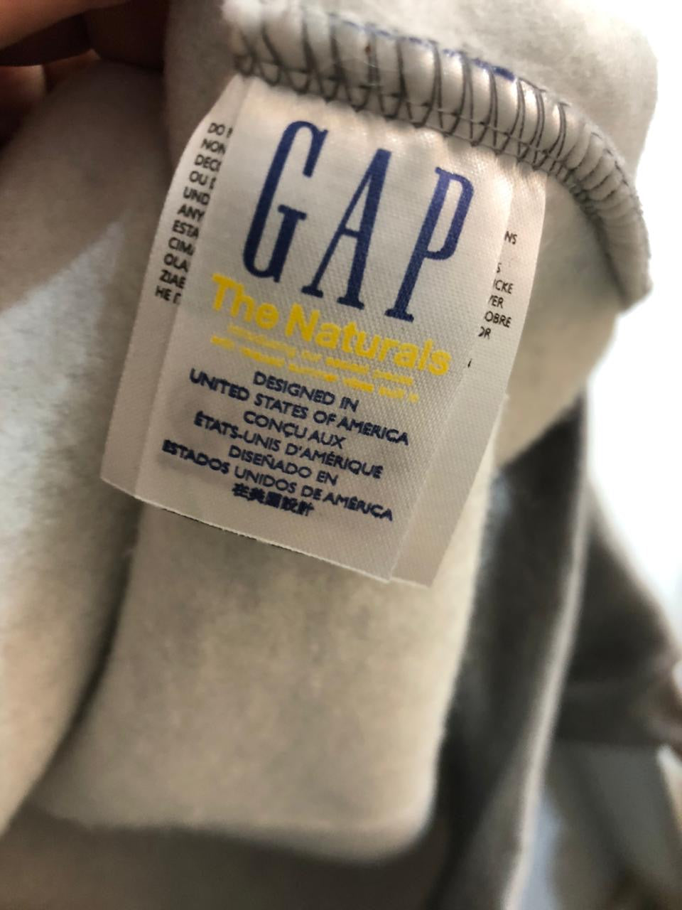 Sweatshirt Gap Hoodie Mirror Regular (Men And Women)