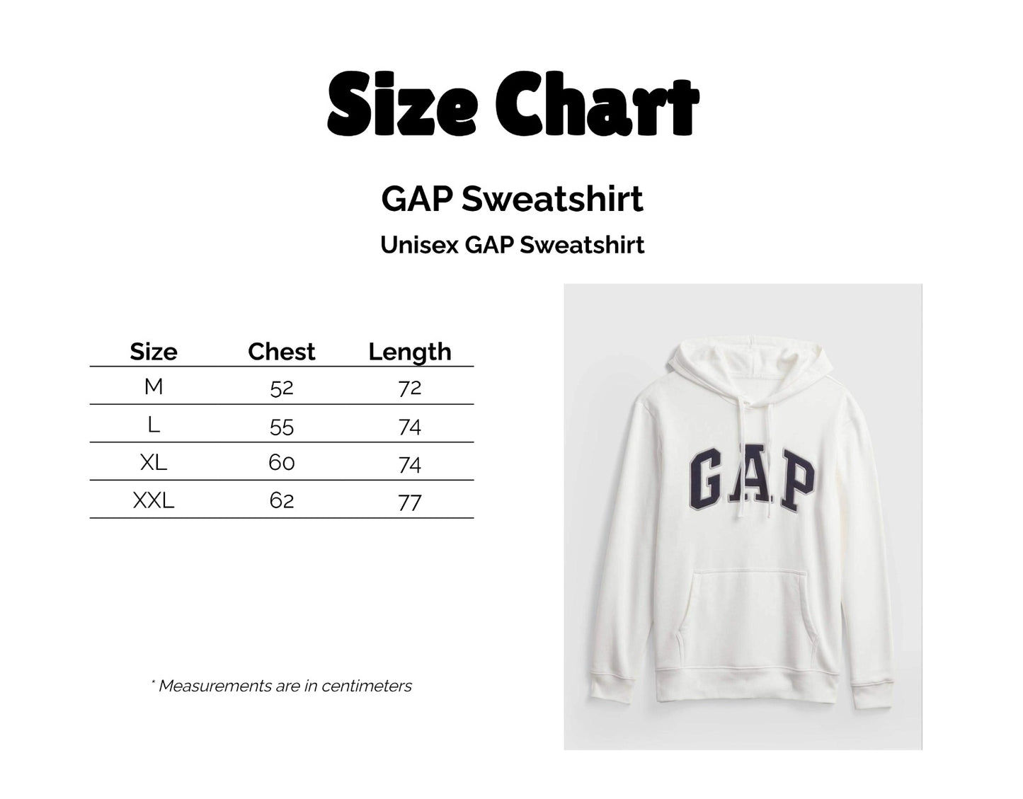 Sweatshirt Gap mirror original regular ( men and women )