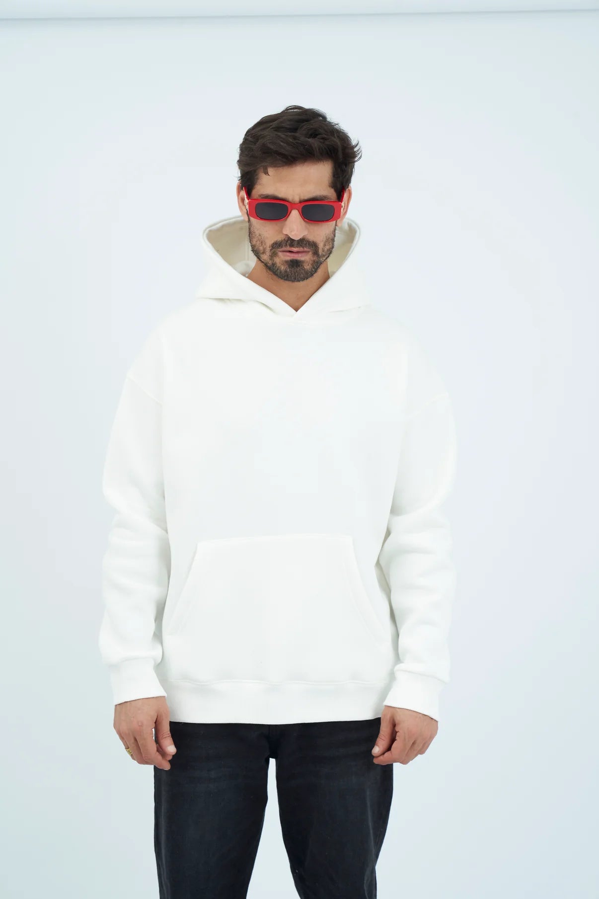 Off White Oversized Sweatshirt