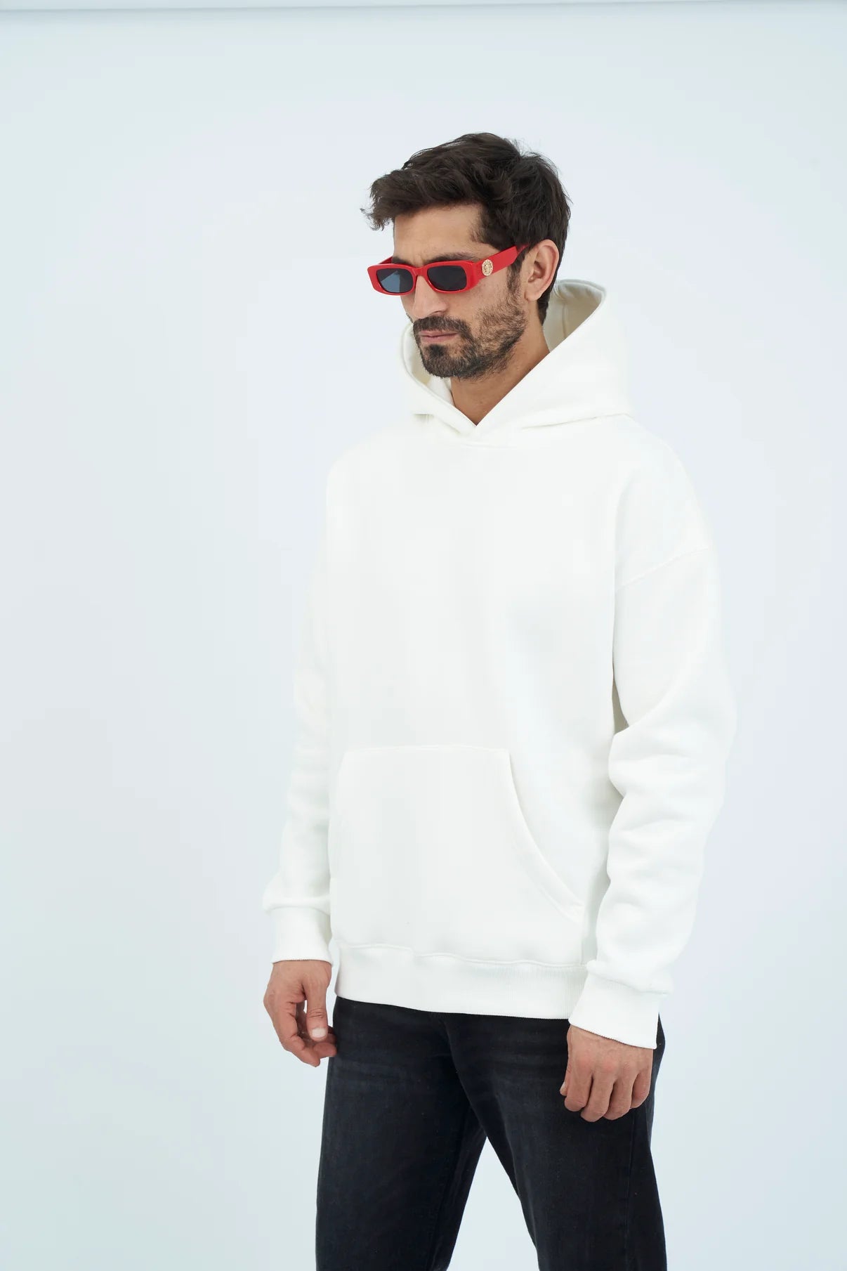 Off White Oversized Sweatshirt